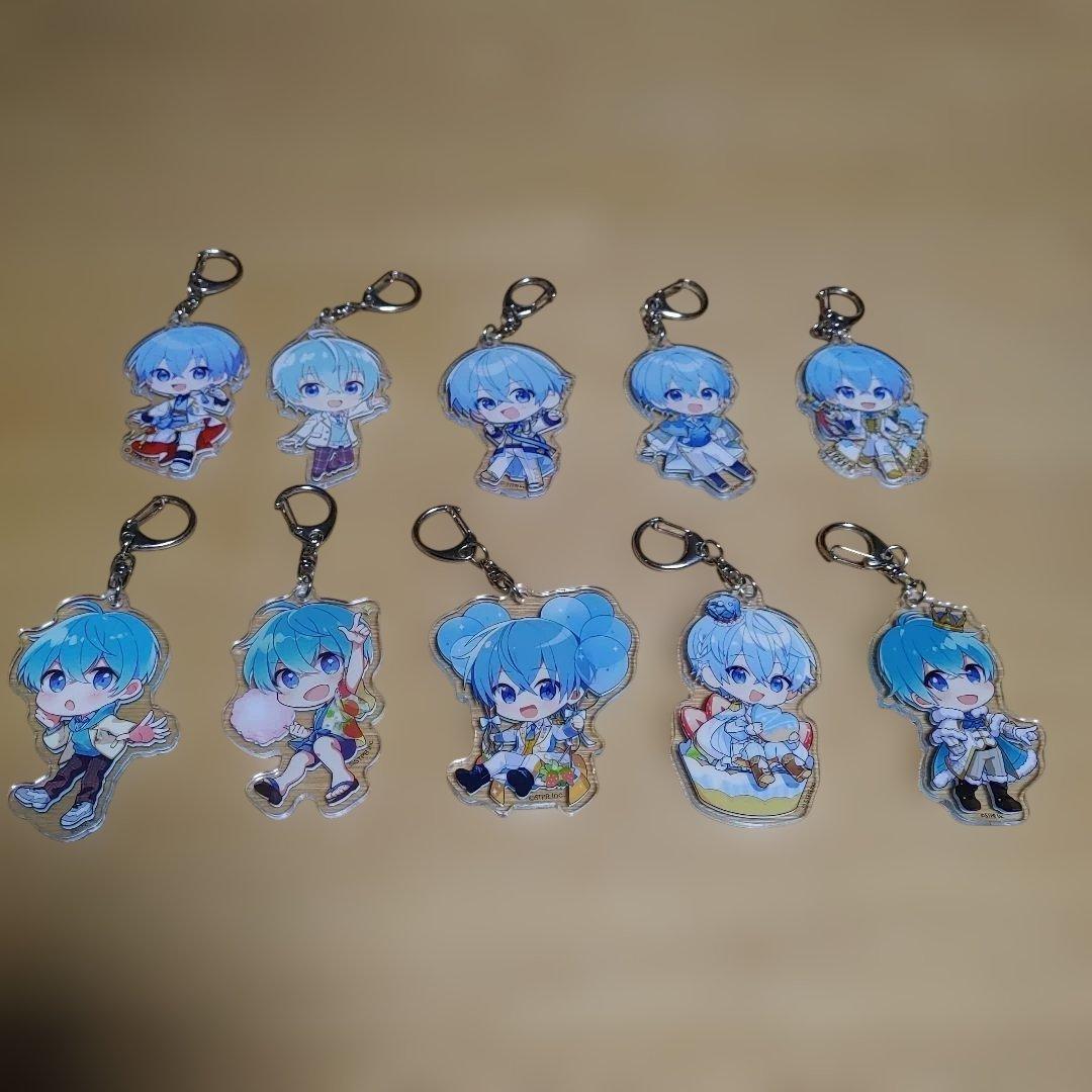 ストプリ　コロンくんア　クリルキーホルダー 豪華10個セット