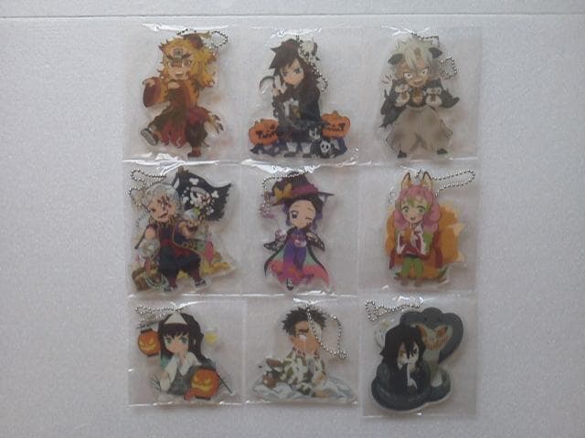 鬼滅の刃 ハロウィン 2019 アクリルチャーム 煉獄杏寿郎 冨岡義勇