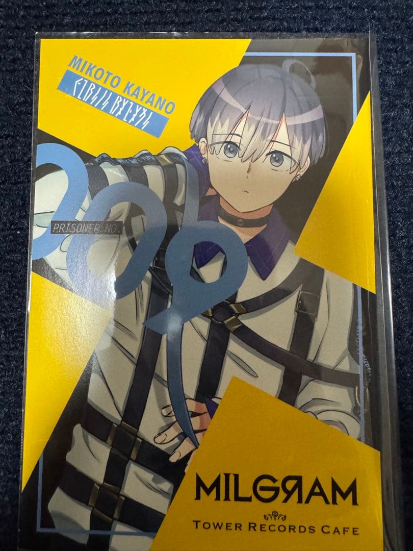 MILGRAM ミルグラム タワーレコードカフェ ポストカード ミコト