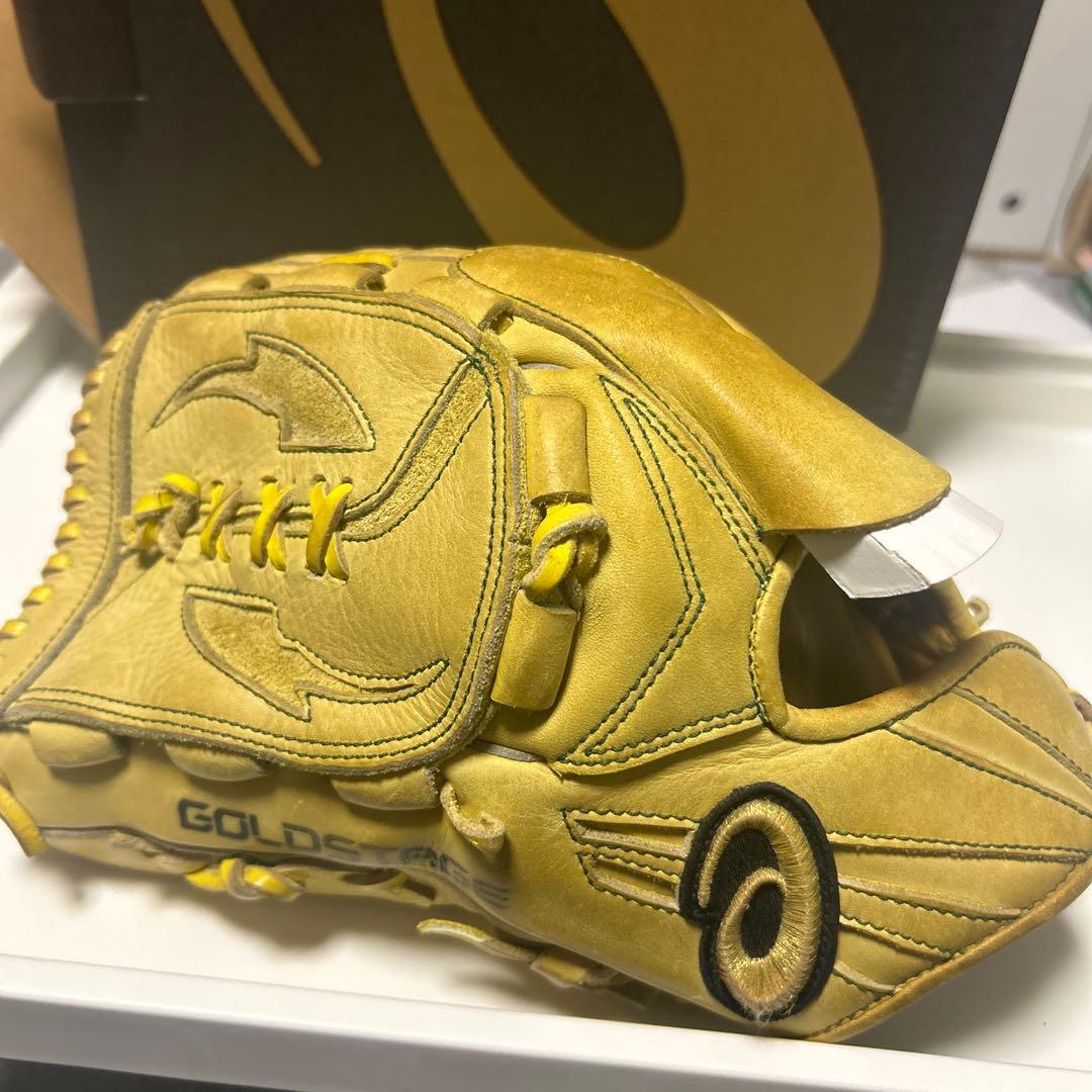 アシックス野球軟式グローブ投手用 GOLDSTAGE N.Pゴールド