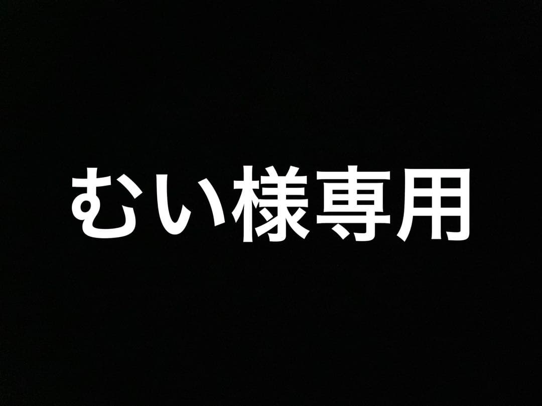 むい出品です