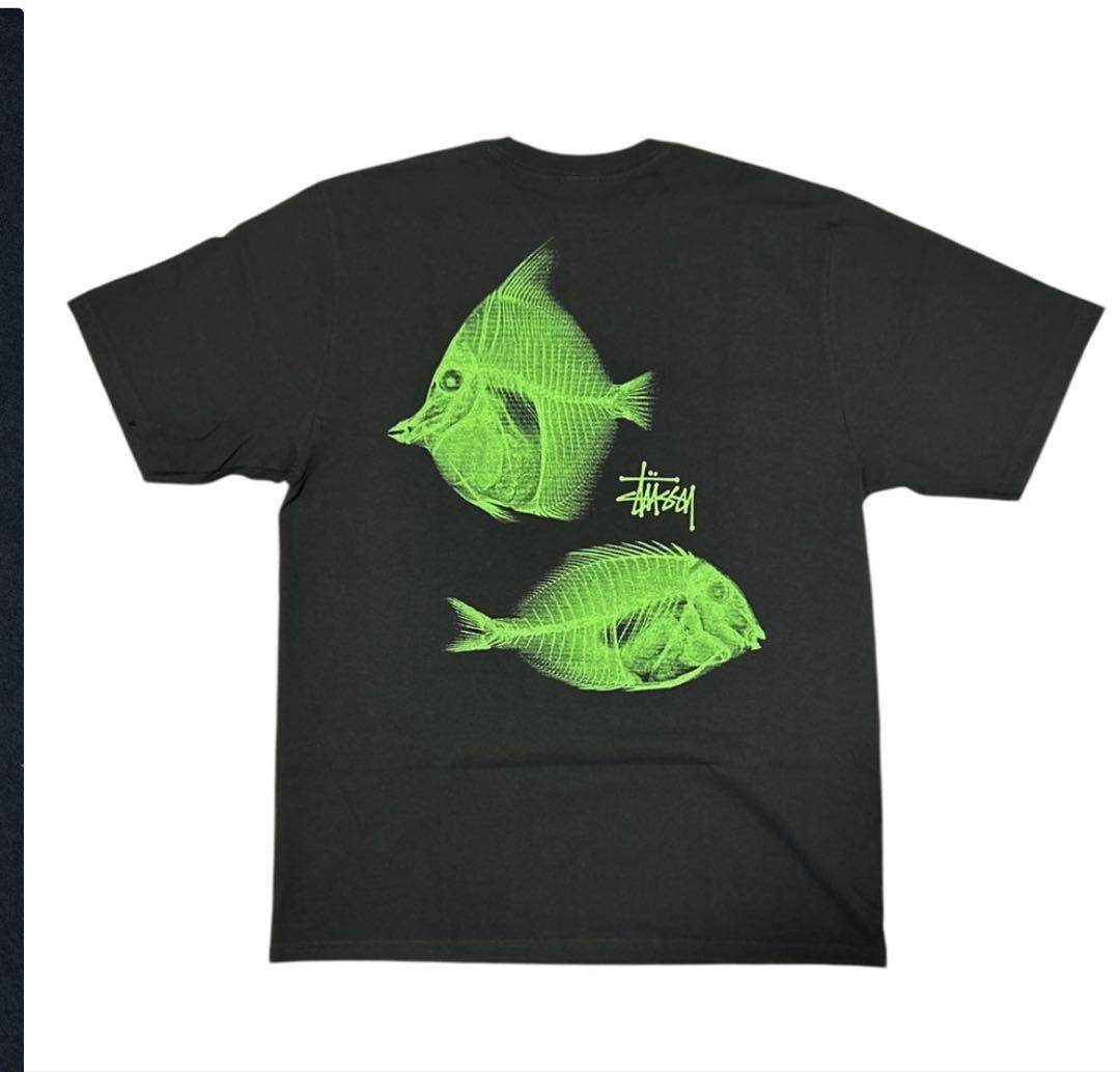 STUSSY 魚グラフィック Tシャツ
