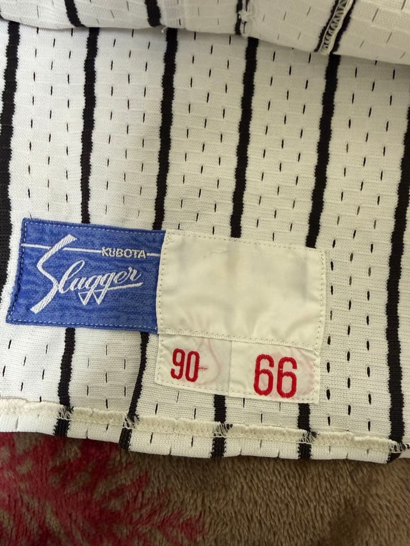 阪神タイガース　1990年　坂孝一　実使用ユニフォーム　デサント　上下セット