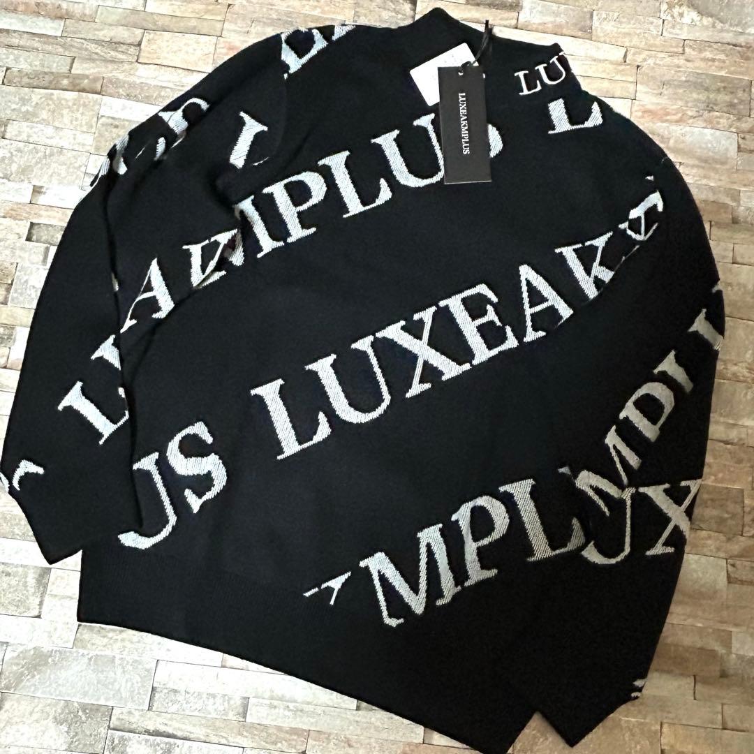 【新品】LUXEAKMPLUS AKM／ニット セーター ゴルフウェア XL