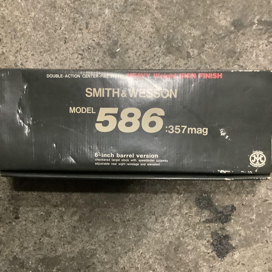 最終値下げ　マルシン　SMITH＆WESSON　M586　6inch⑩