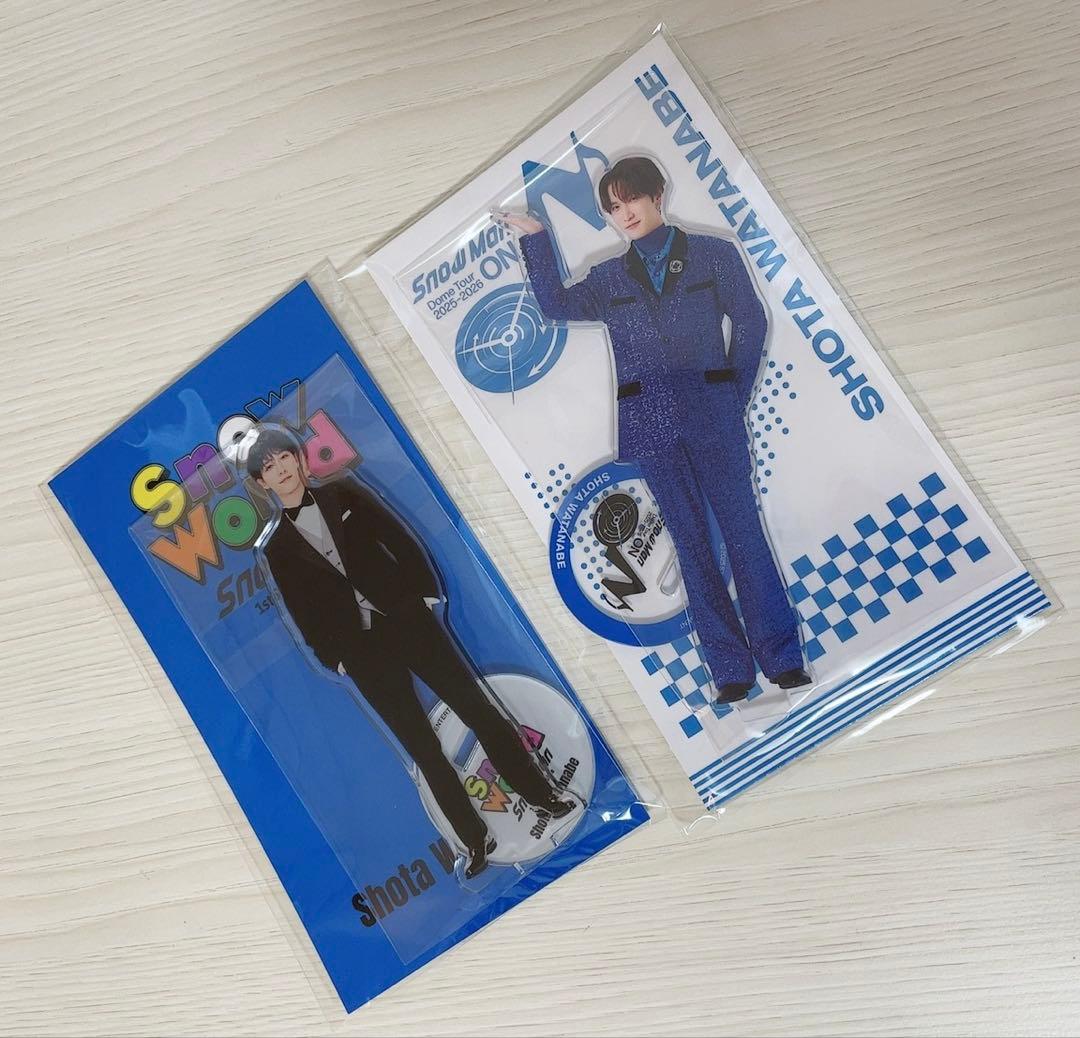 【新品】 Man 渡辺翔太  world ON アクスタ ソフビ