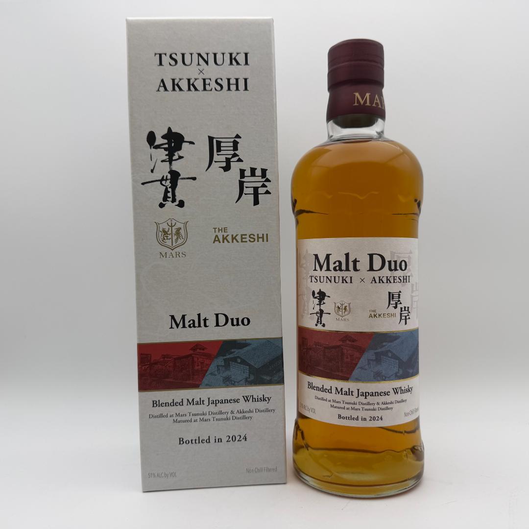 Malt Duo TSUNUKI x AKKESHI 津貫×厚岸 700ml ②