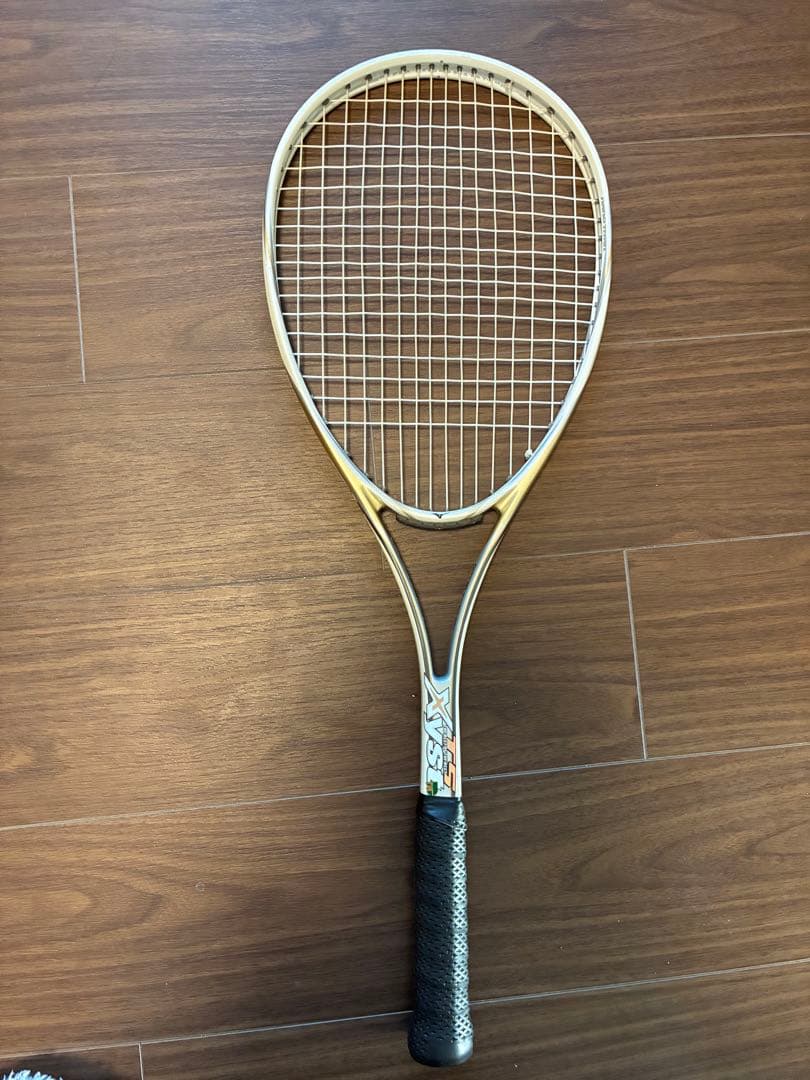 Xyst TS ホワイト×ゴールド　ソフトテニスラケット