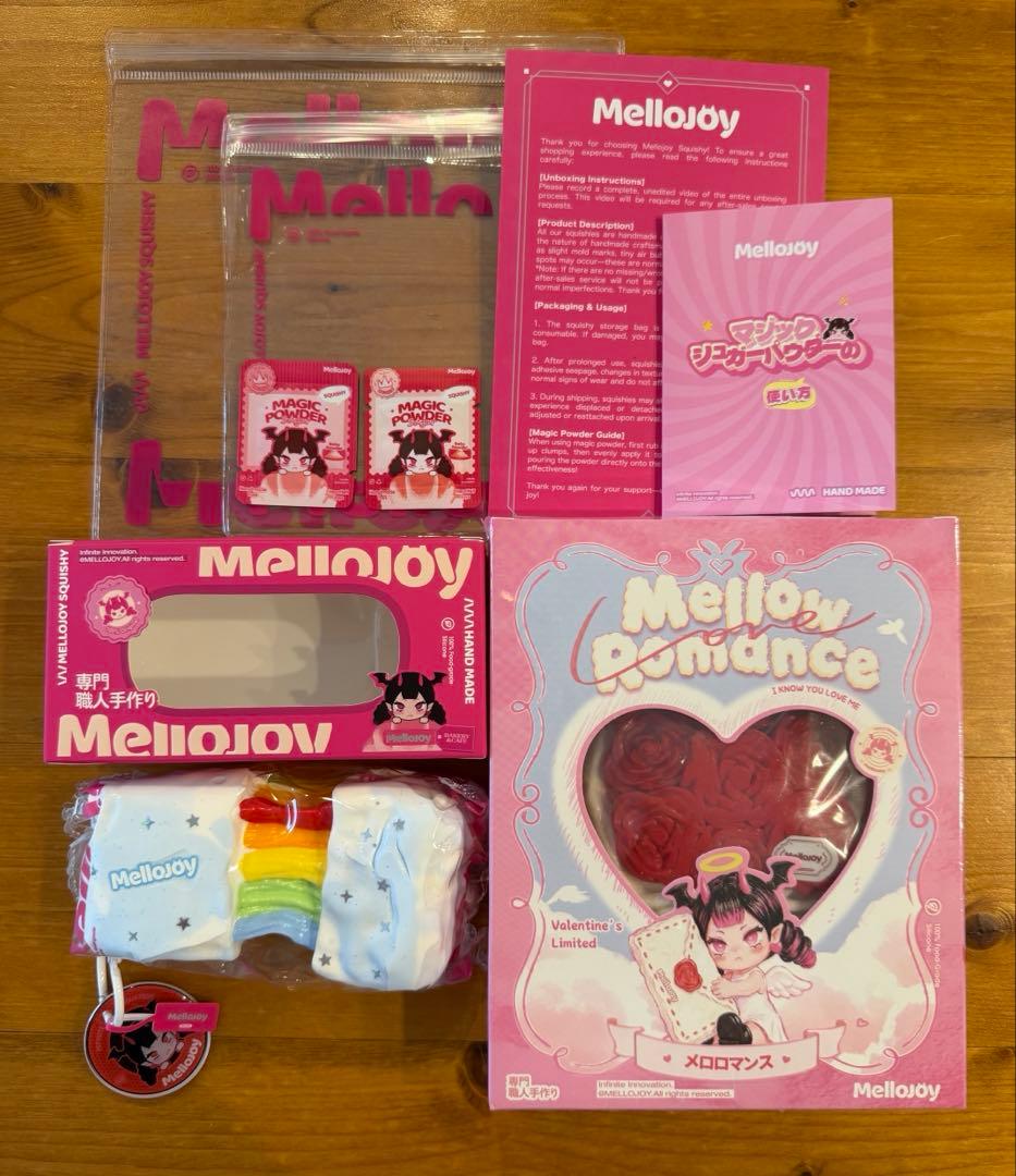 Mellojoy 伸びるチーズ　レインボー　メロロマンス　タイセツ　バレンタイン