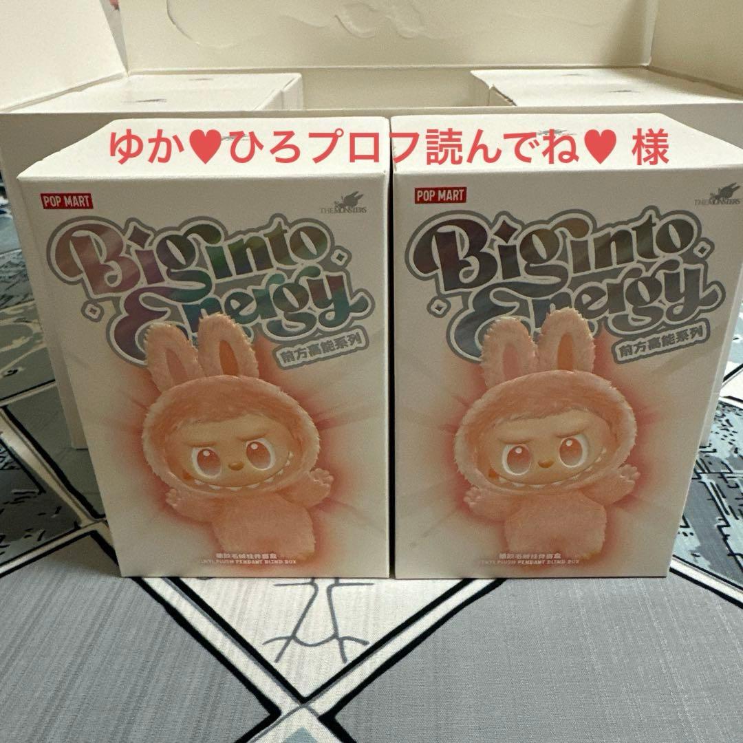 【正規品・未開封】 Labubu Big into Energy 6 箱