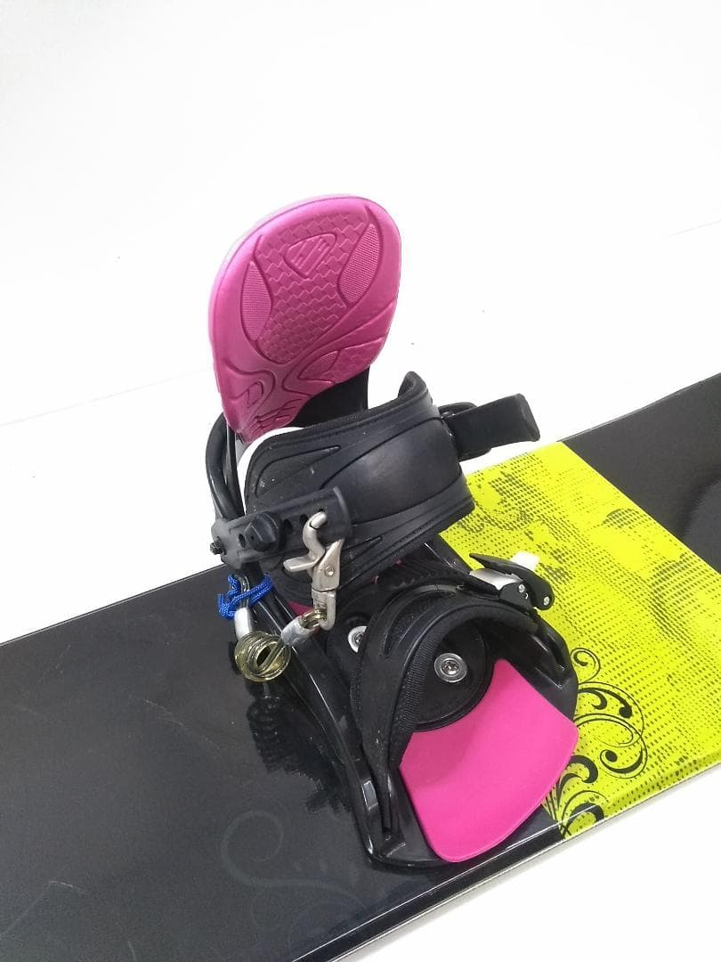 激安 OREO 153cm メンズスノーボード3点セット ビンS-M ケース付△