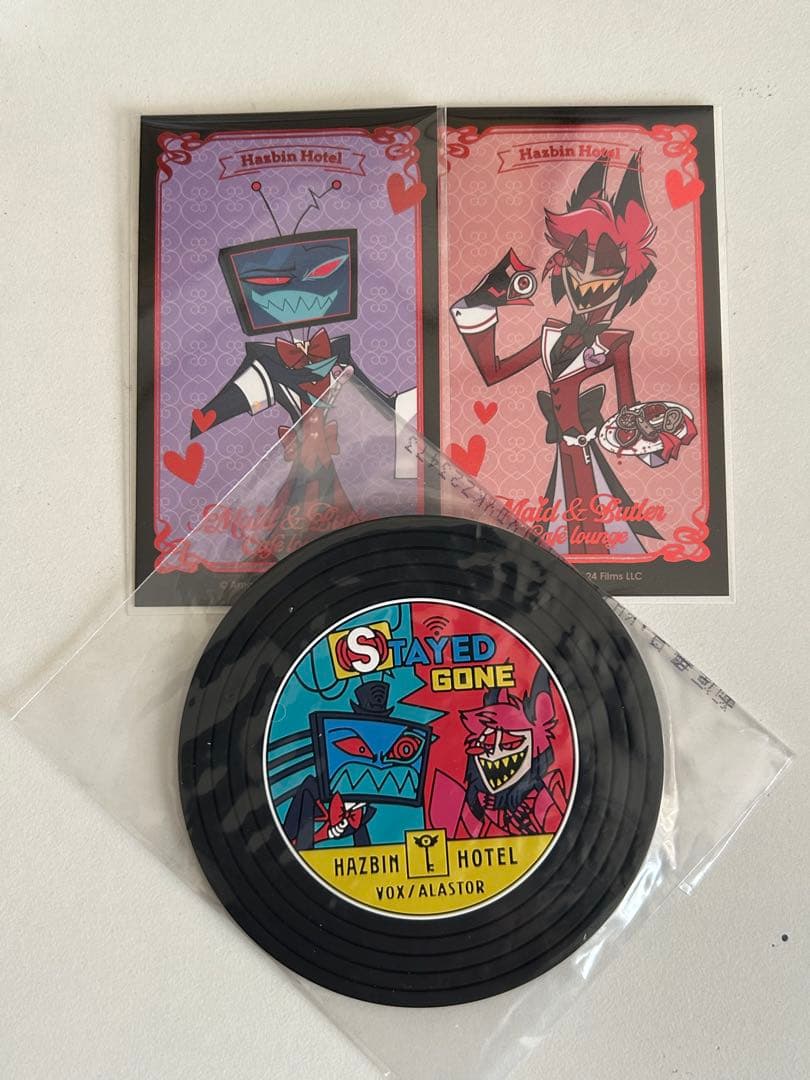 ハズビンホテル　一番くじ　staygone　アニカフェ アラスター　ヴォックス