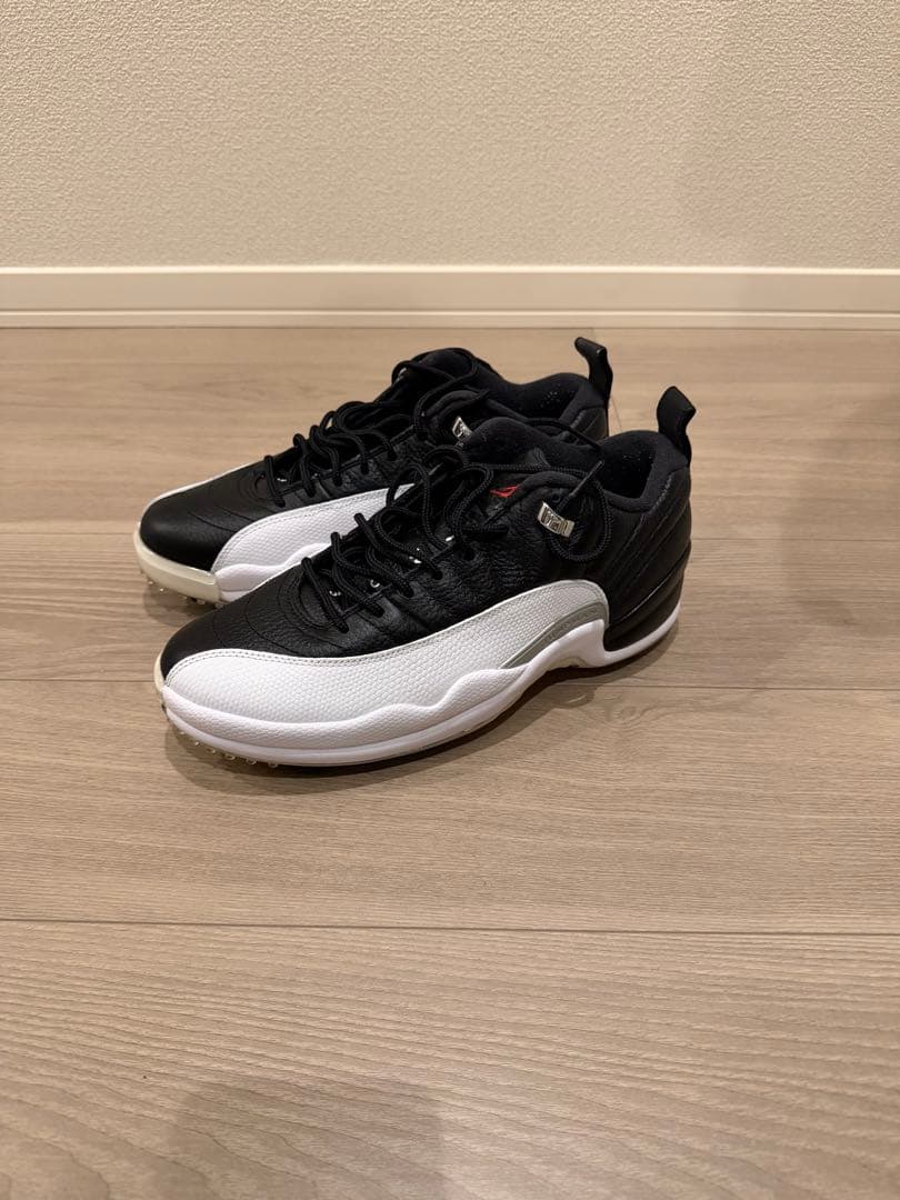 ジョーダン　ゴルフシューズ ブラック/ホワイト