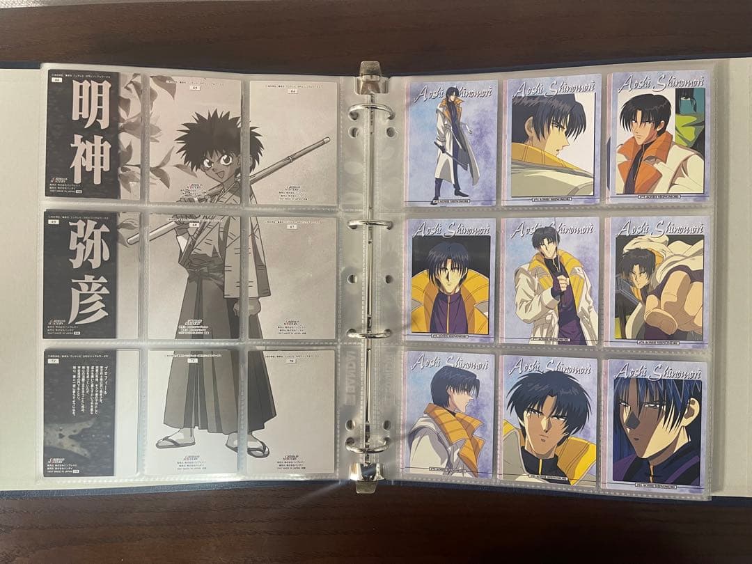 【初版】186種コンプリート＋3 るろうに剣心　カードダスマスターズ