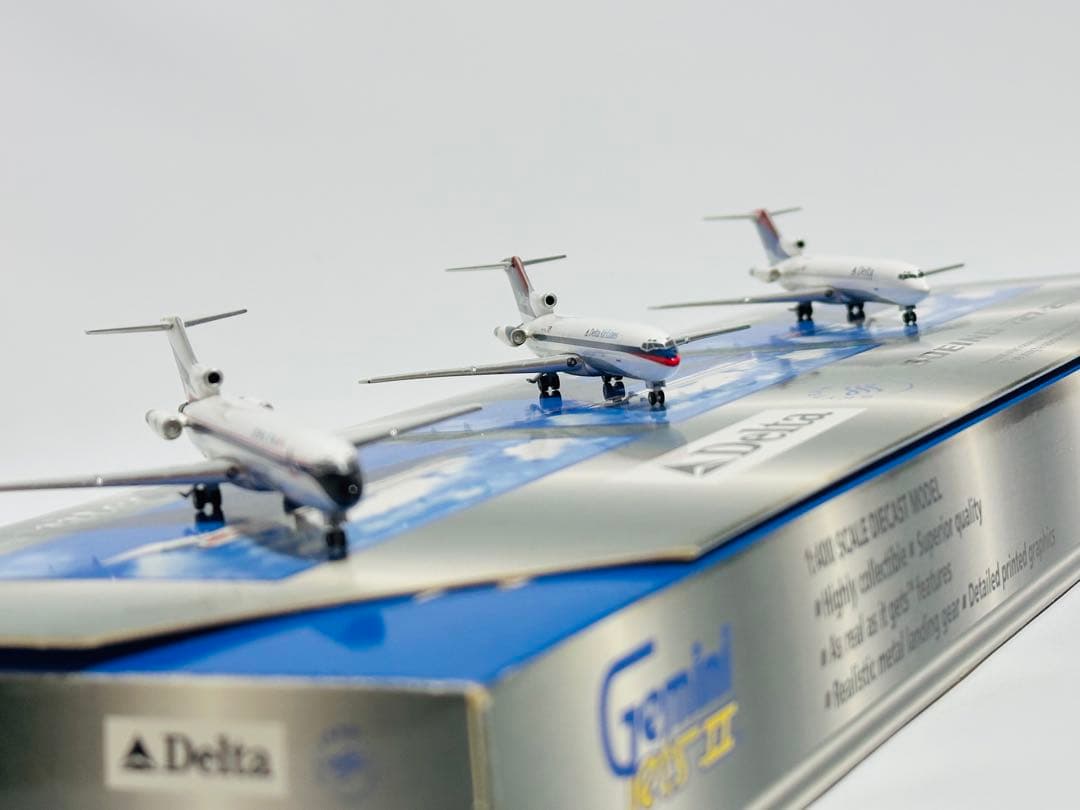 Gemini 1/400 B727-200 デルタ航空 3機セット限定版