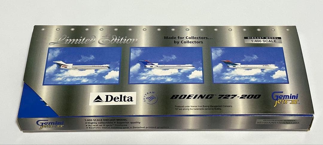 Gemini 1/400 B727-200 デルタ航空 3機セット限定版