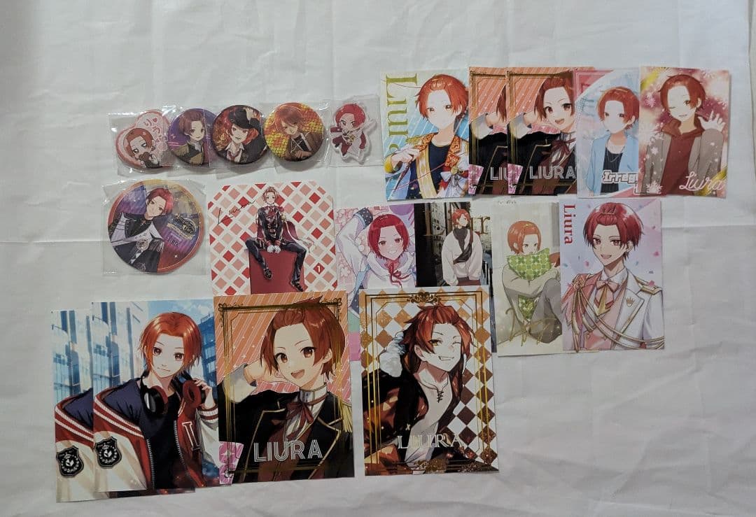 いれいす りうら まとめ売り 缶バッジ ブロマ