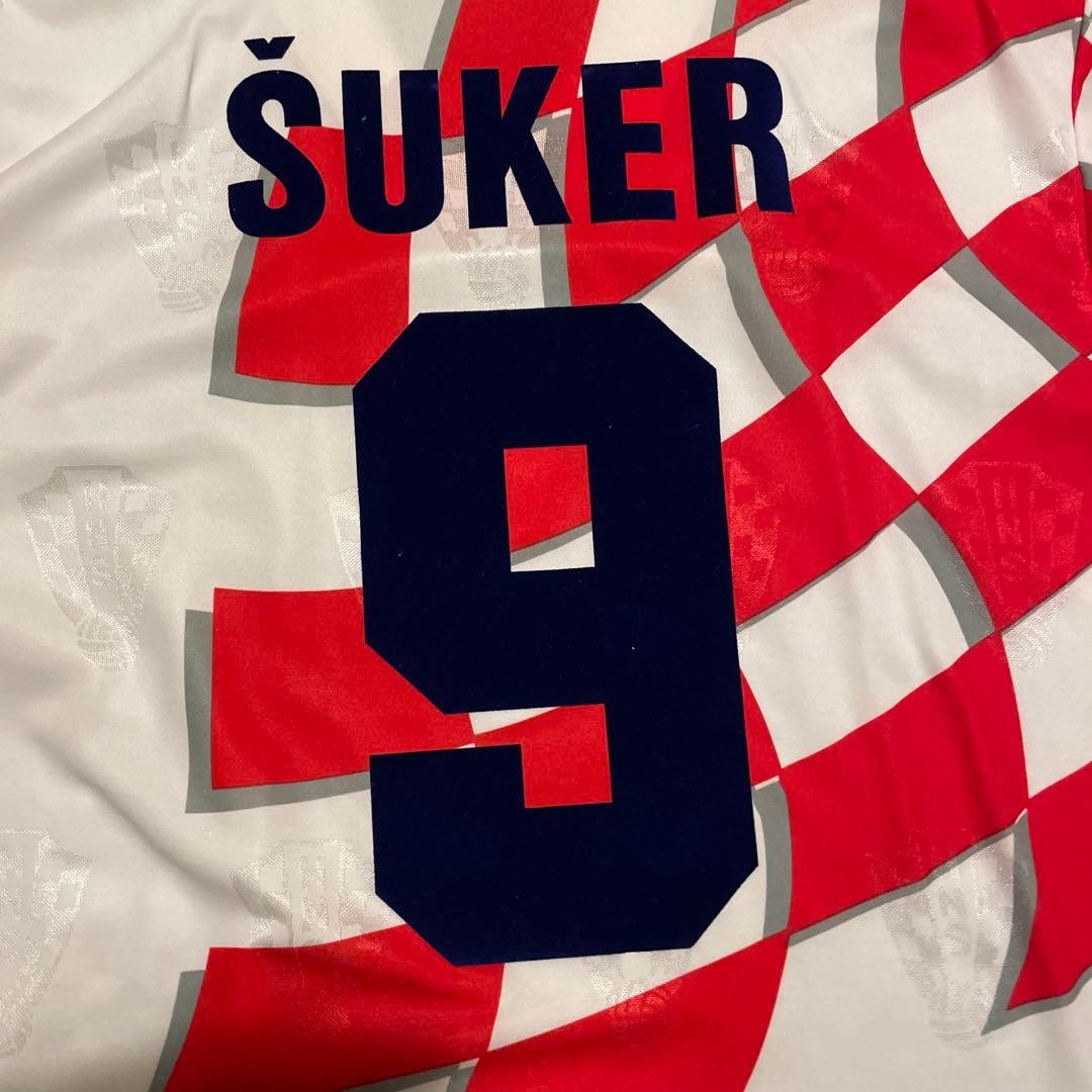 1998ワールドカップ3位 得点王 クロアチア代表 スーケル#9