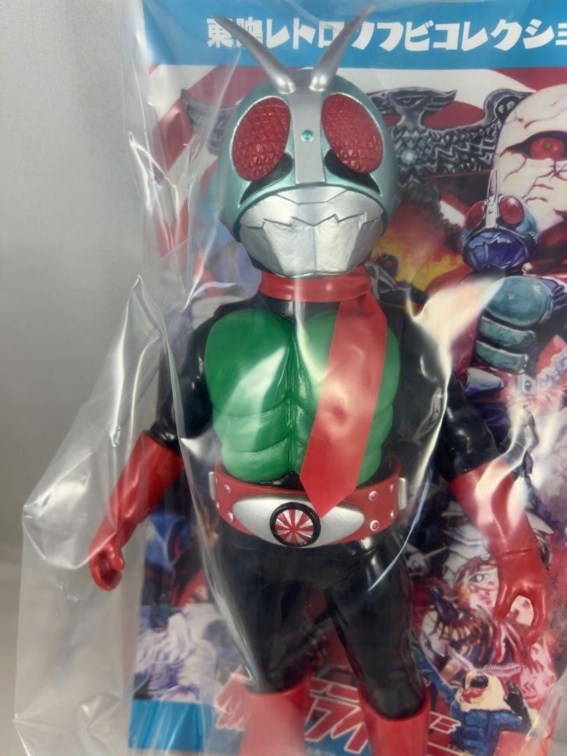 東映レトロソフビコレクション　仮面ライダー新2号　ダブルライダーカラー ver.