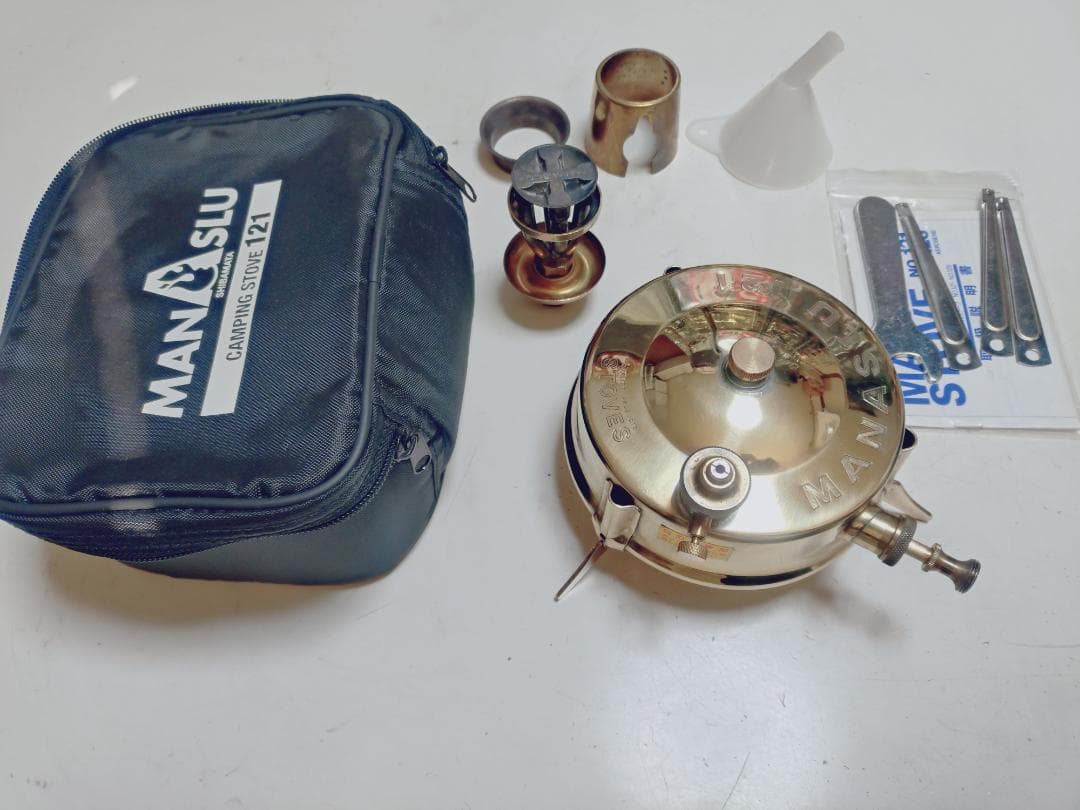 マナスル 121 シングルバーナー ケロシン ストーブ 三脚なし