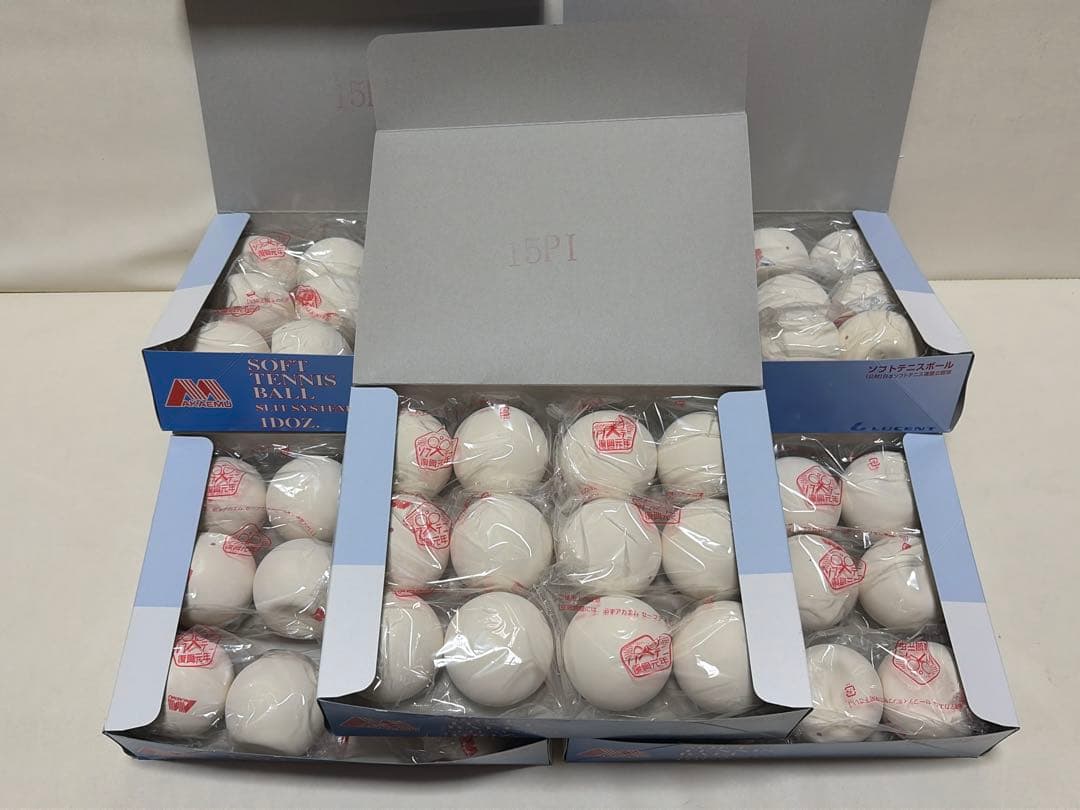 新品　アカエム　ソフトテニス　公認球　ボール　5ダース　60球