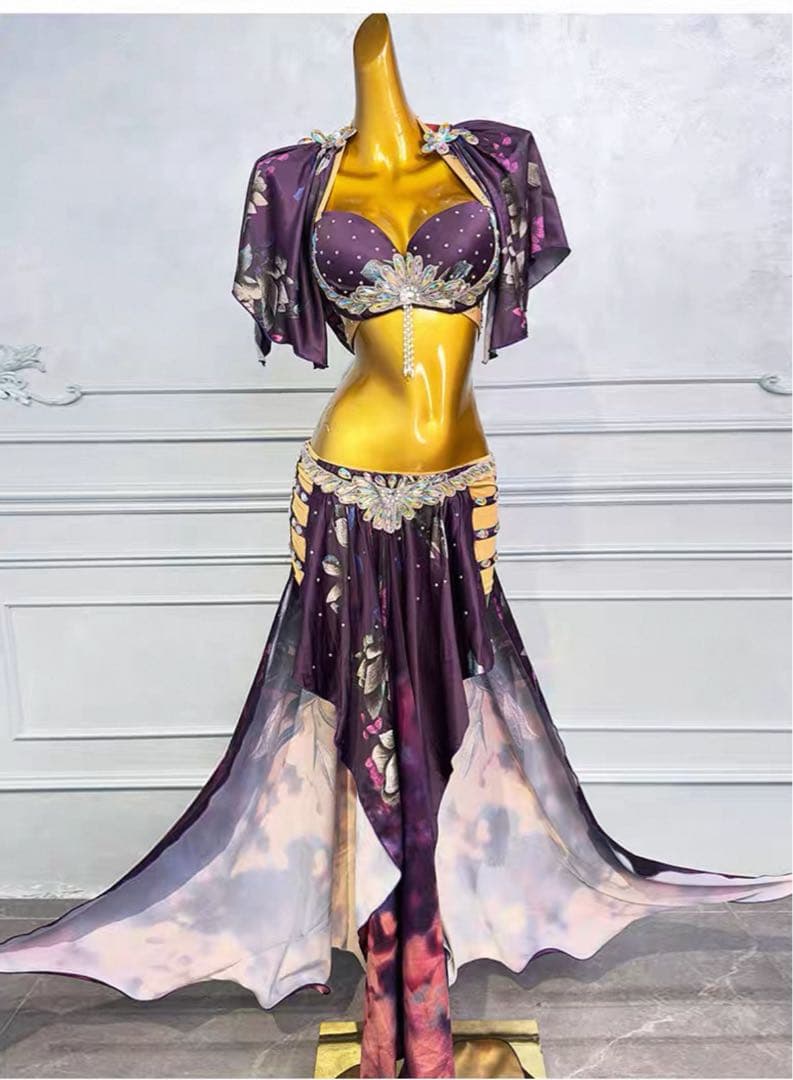 ベリーダンスセットアップ衣装　Mサイズ