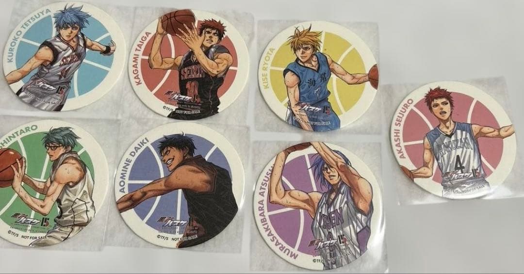 黒子のバスケ 原画展 コースター コンプリート