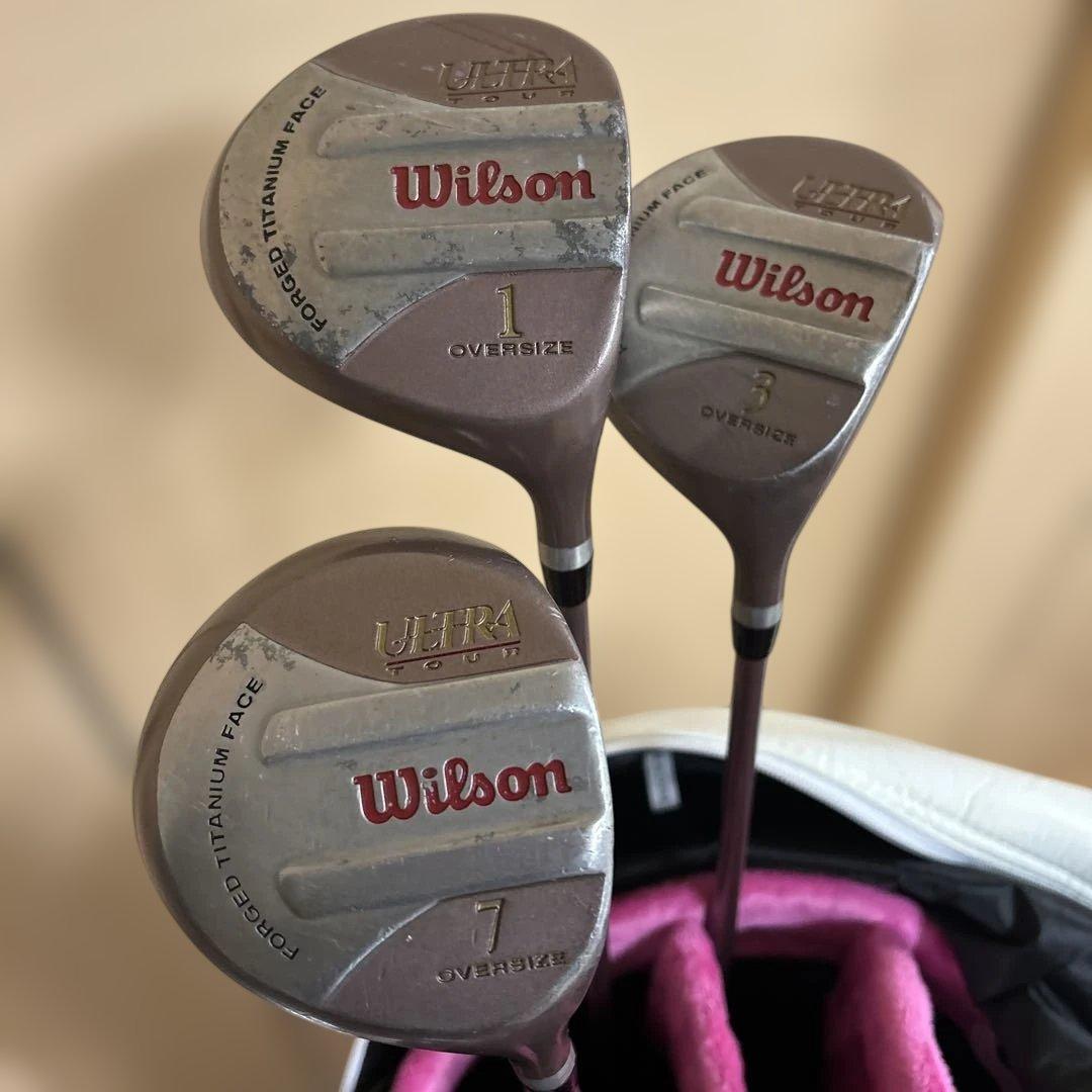 ゴルフクラブ　レディース 初心者　ウィルソン　ULTRATOUR 10本セット