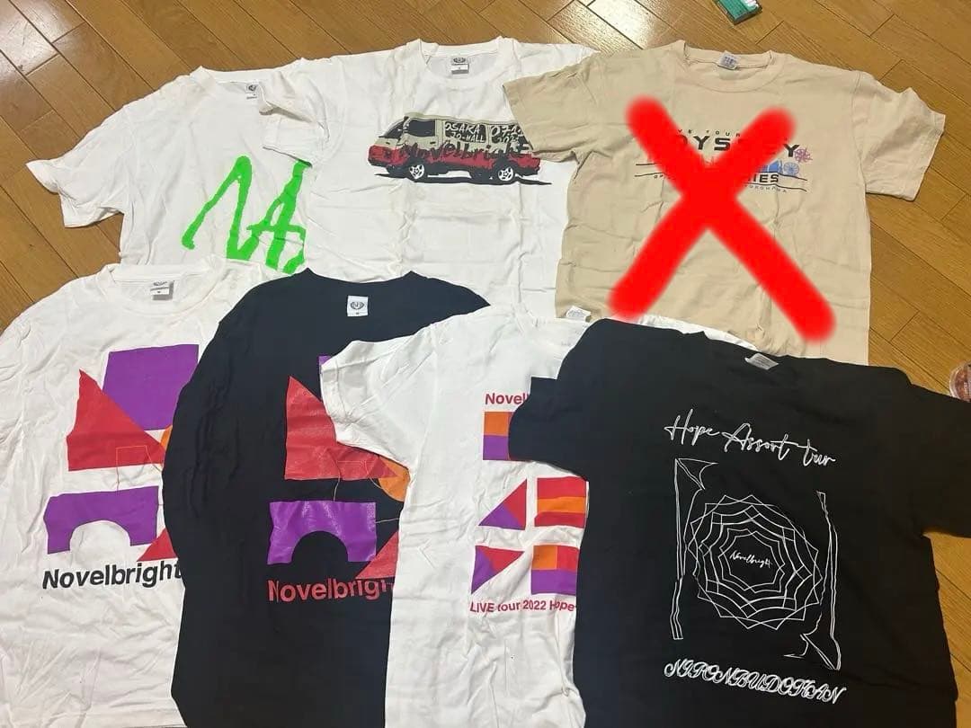Novelbright ライブTシャツ