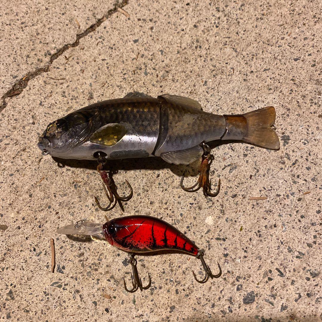 値下げしました！バス釣り用ハードルアー80個以上！ルアーボックス丸ごと