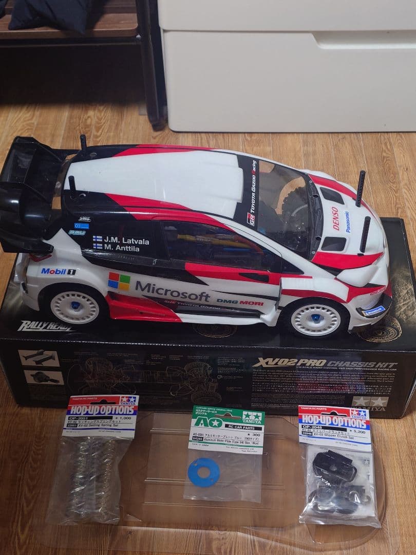 タミヤ XV02 PRO メカ付き組み立て済み