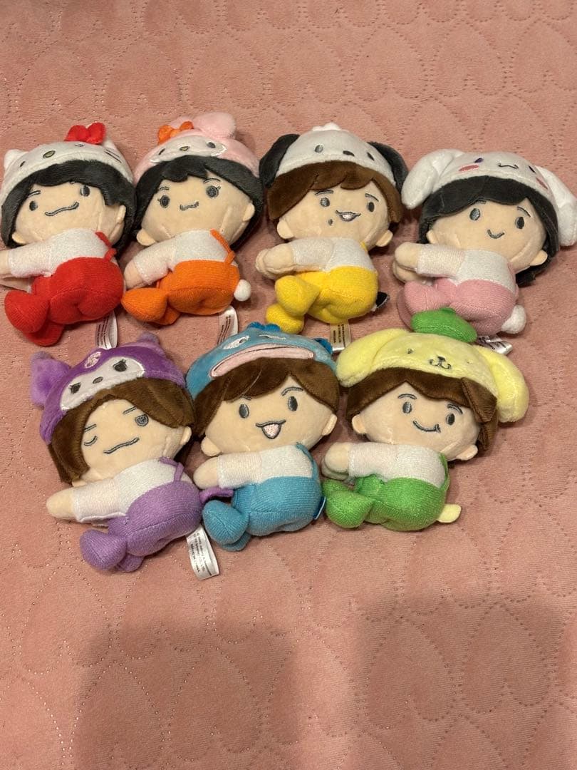 なにわ男子ぬいパーカーまとめ売り　ぬいぐるみ　グッズ　スタエン