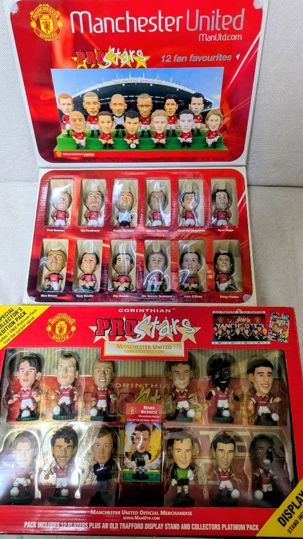 コリンシアン　サッカーフィギュア　マンチェスター　prostars