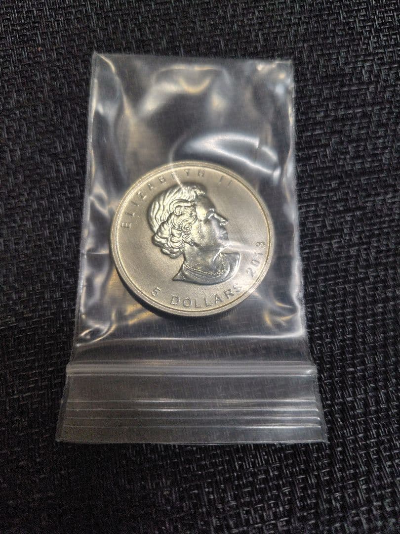 2013カナダ 1オンス純銀メープルリーフ