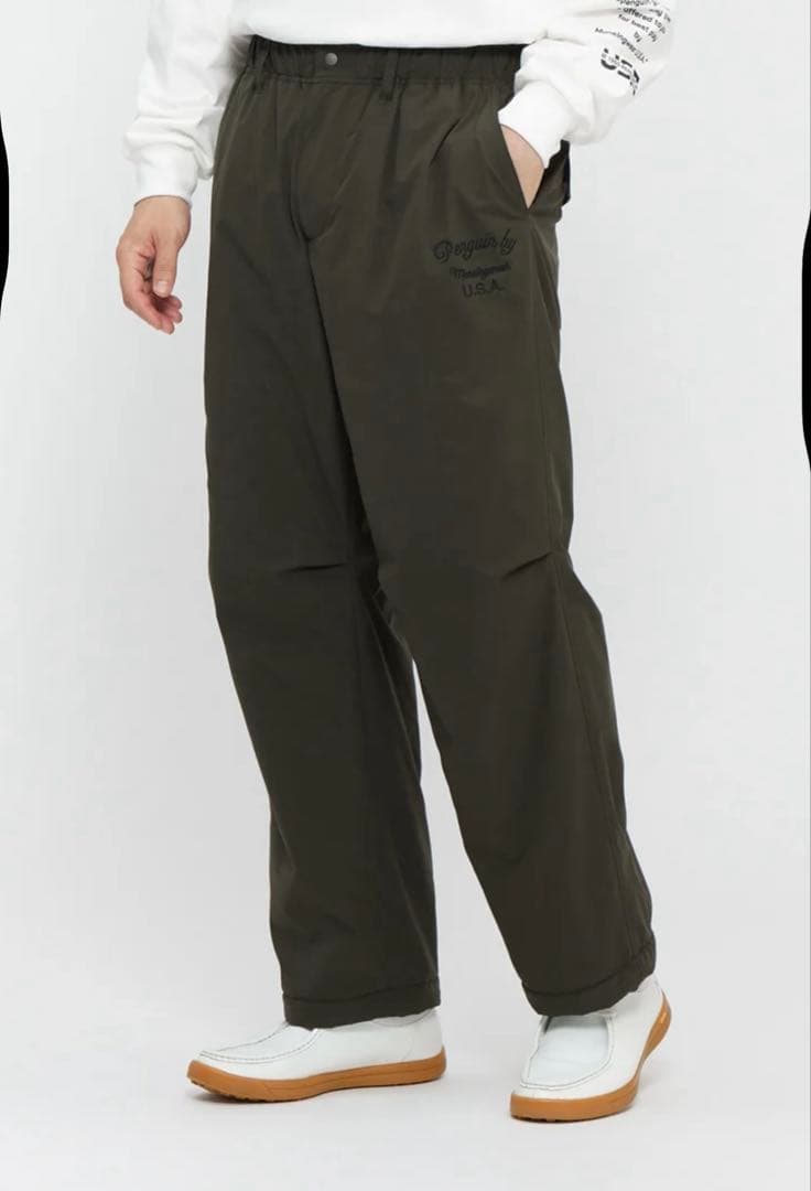 今季penguin BY MUNSINGWEAR 中綿　ナイロンパンツ　Lサイズ