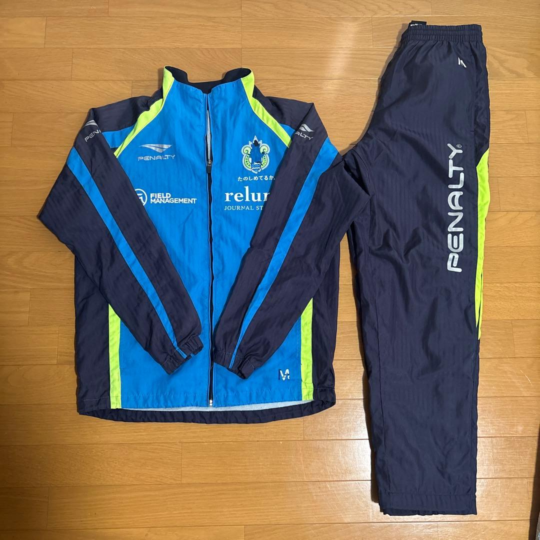 湘南ベルマーレ選手支給品トレーニング用ウォーマー上下セット　サイズM