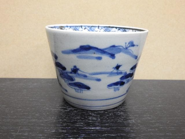 伊万里　染付　そば猪口　MA312