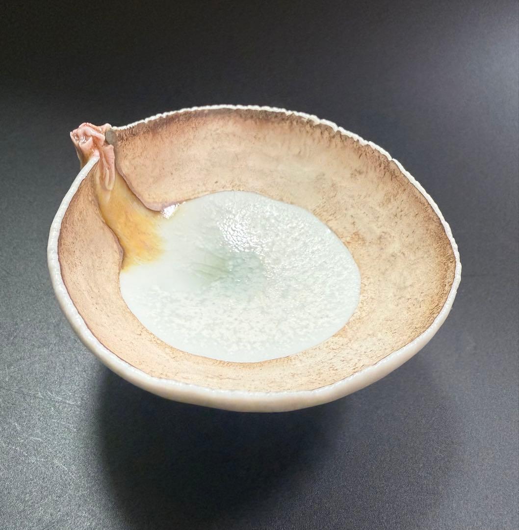 川端健太郎　盃　共箱、共布