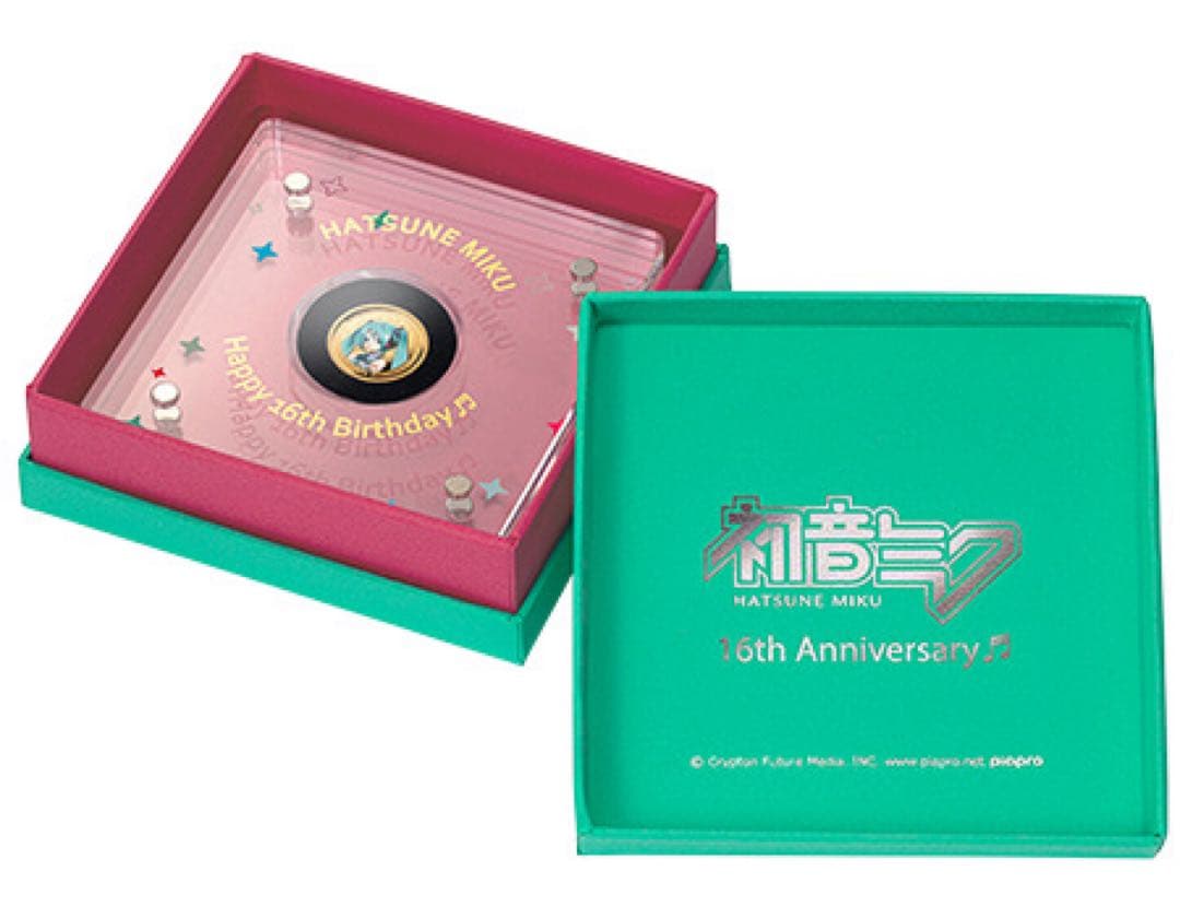 【最終】初音ミク Happy 16th Birthday 公式カラー金貨
