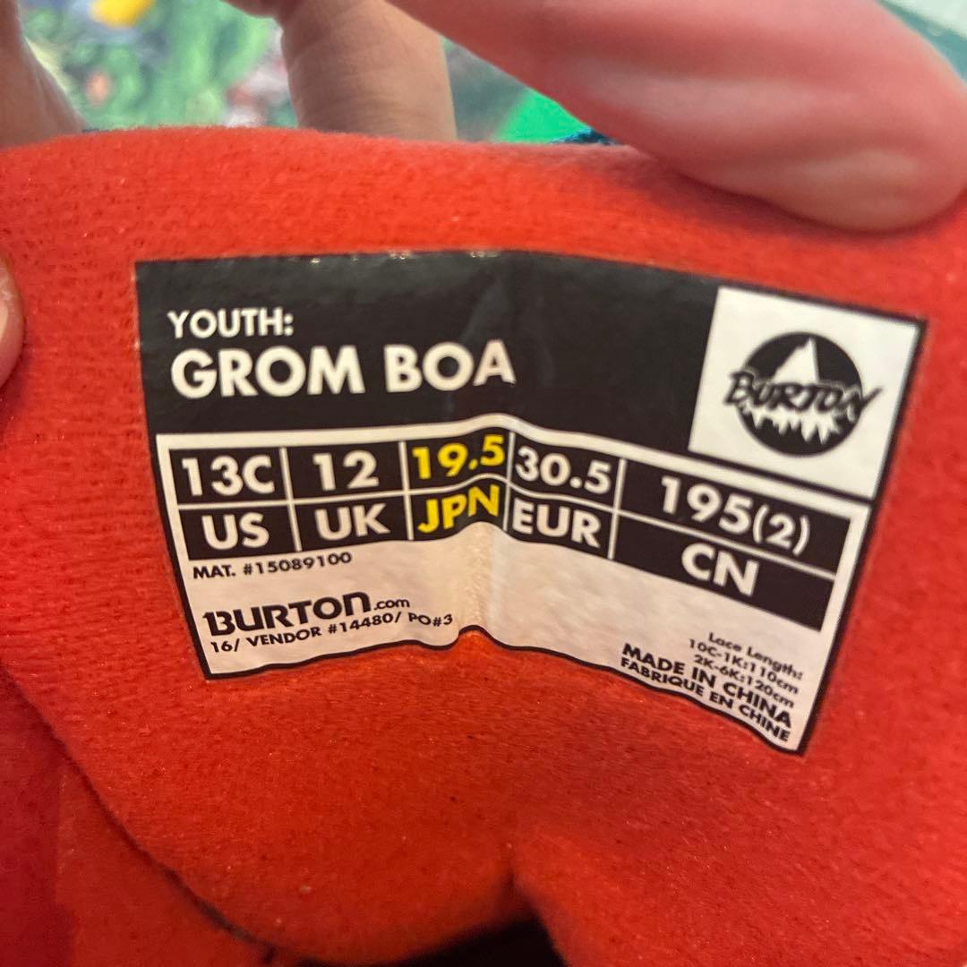 BURTON スノーボード、ブーツセット