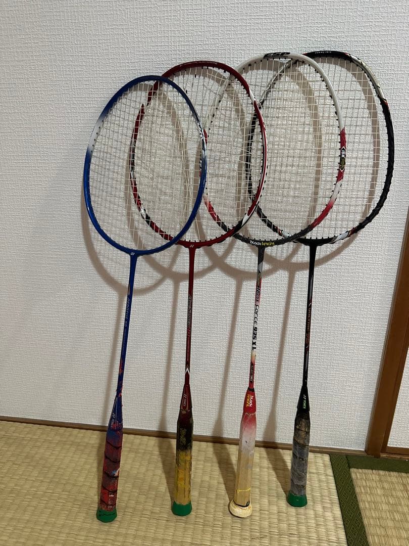 バドミントンラケット ※うち2本ジャンク品