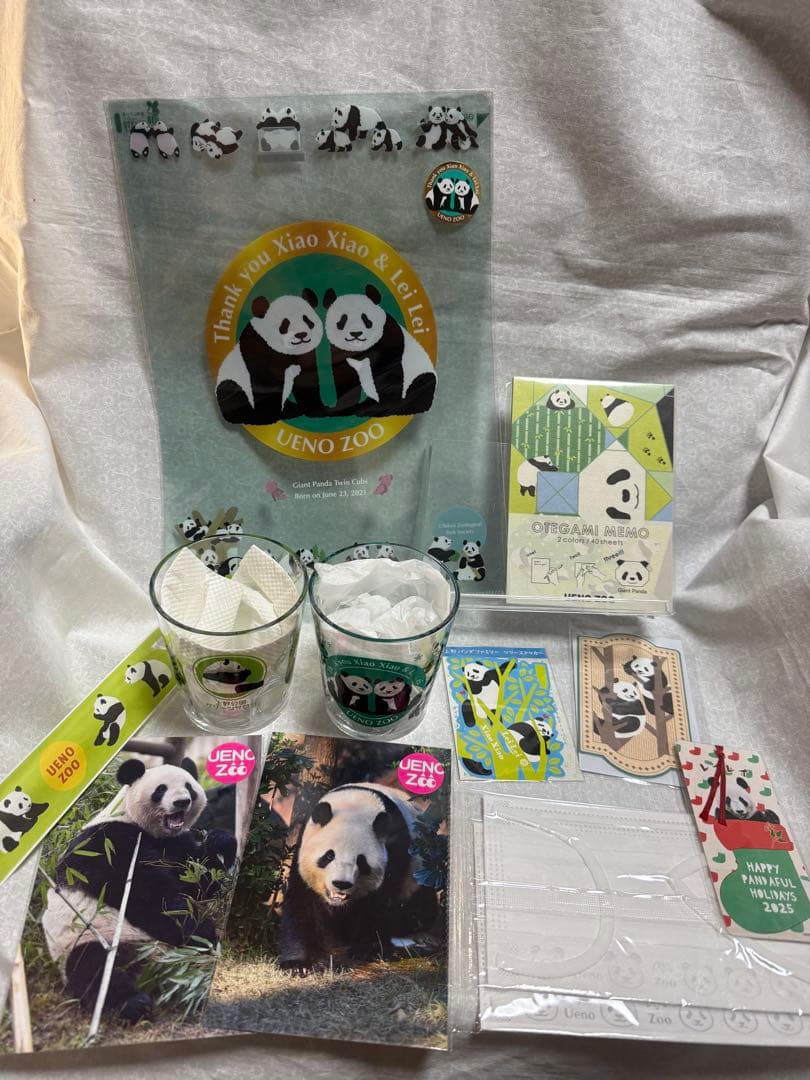 ありがとうシャオシャオレイレイ！タンブラー、ファイル、ステッカー他セットおまけ付