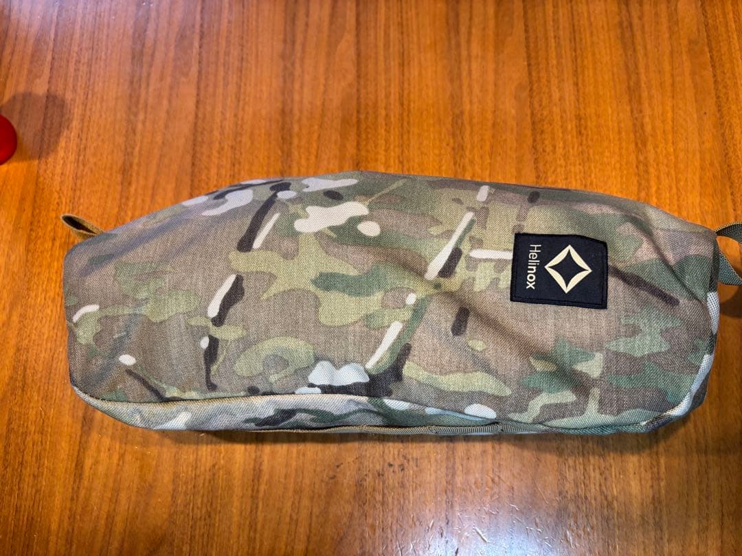 【未使用品】Helinox アウトドアチェア カモフラージュ