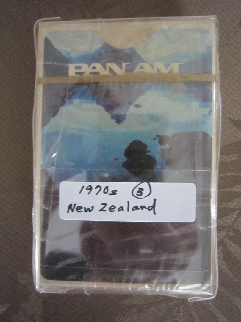 未開封　1970年代　パンナム　トランプ　5個　パンアメリカン航空　PAN　AM