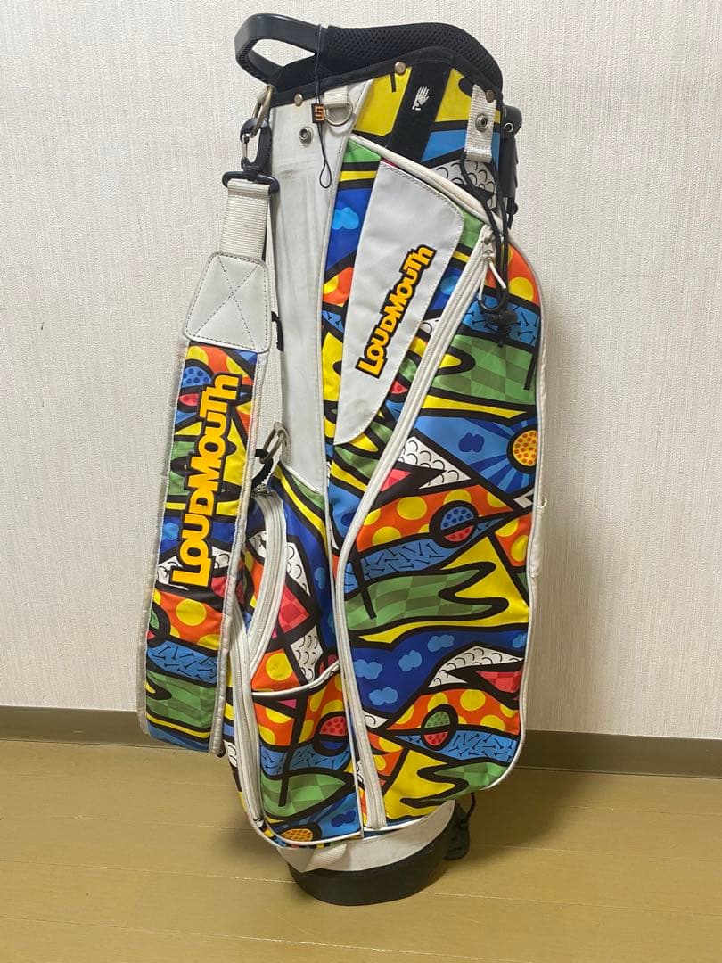 LOUDMOUTH キャディバッグ カラフルデザイン