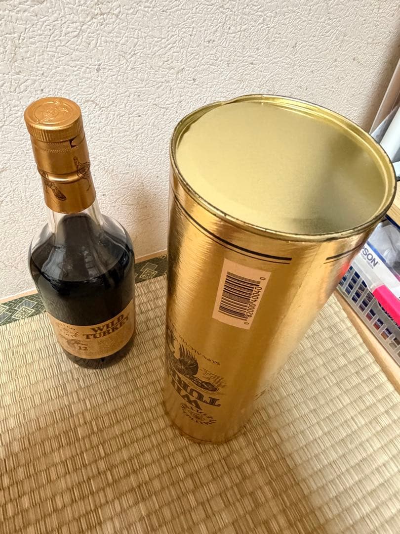 【未開封】WILD TURKEY 12年 限定版ウイスキー