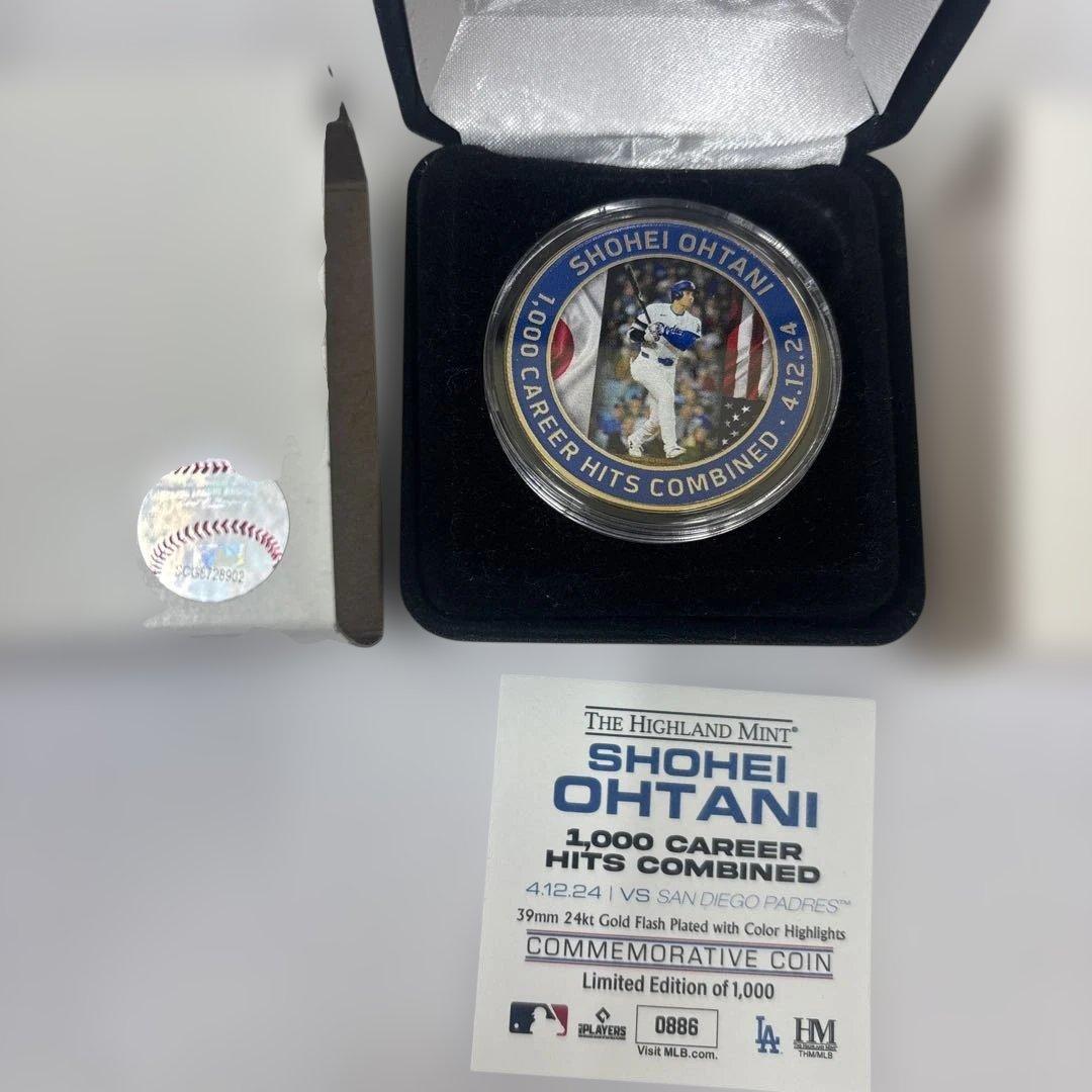 大谷翔平 記念メダル  3点セット MLB公式 限定品 付属品完備