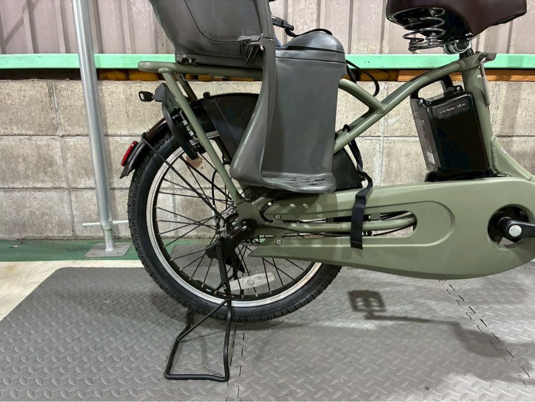 №3725電動自転車パナソニック　ギュット 20インチ✨大容量バッテリー✨