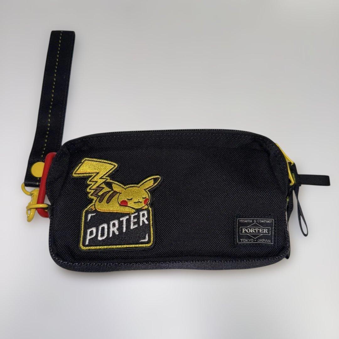 【入手困難】PORTER×Pokémon ピカチュウ 限定2WAYポーチ