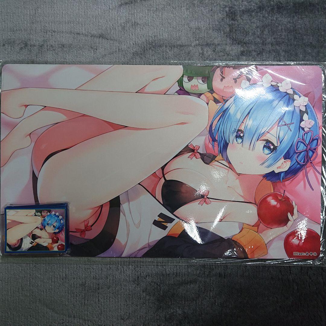 α2 リゼロ りんご&下着パーカー レム スリーブ&プレイマット